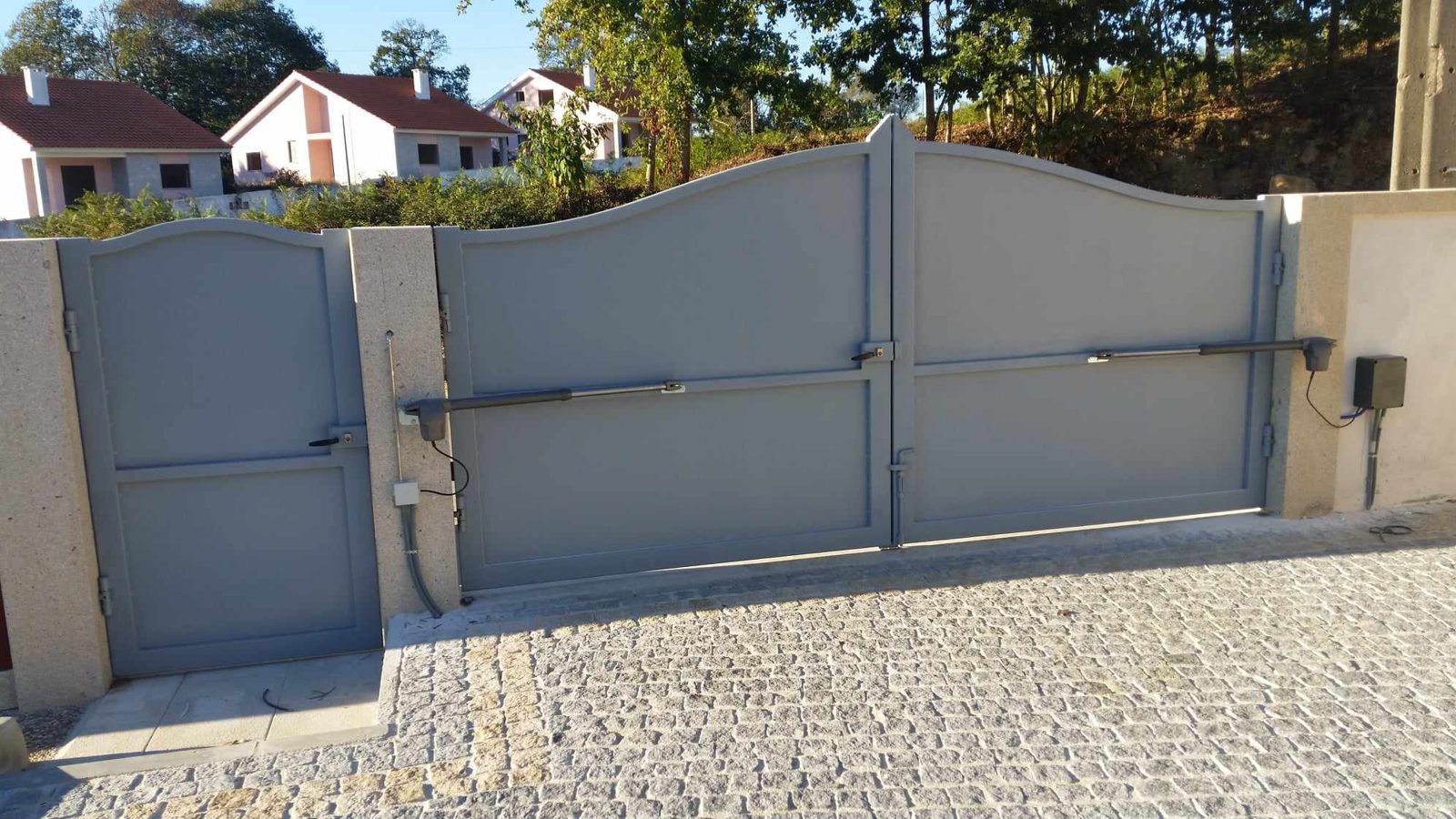 Porta de garagem automática